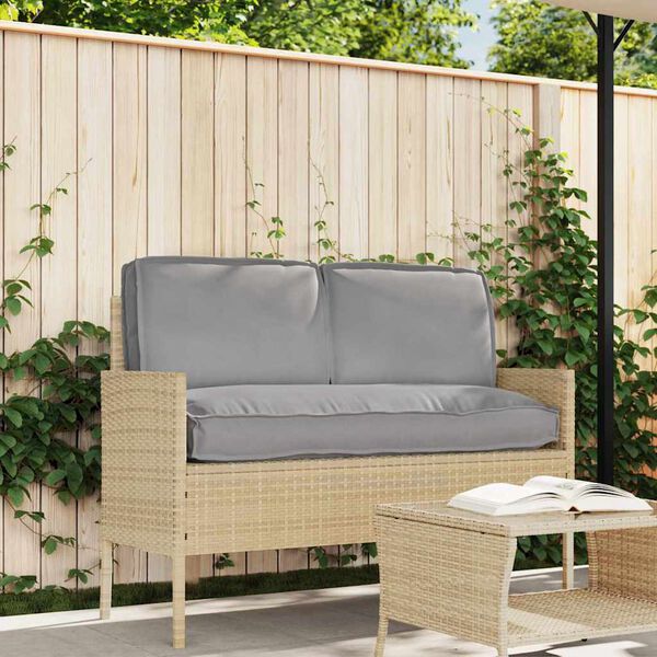 vidaXL Комплект възглавници 3 pcs Сив Оксфордска тъкан