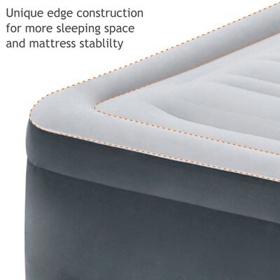 Intex Надуваемо легло Dura-Beam Deluxe Comfort Plush 99x191x46 см