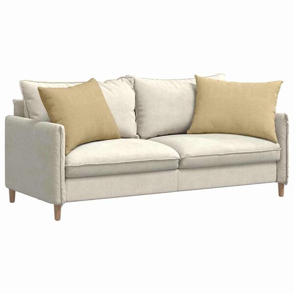 vidaXL Диван възглавници 2 pcs Сивозелен 70 x 50 cm Кордюрова тъкан