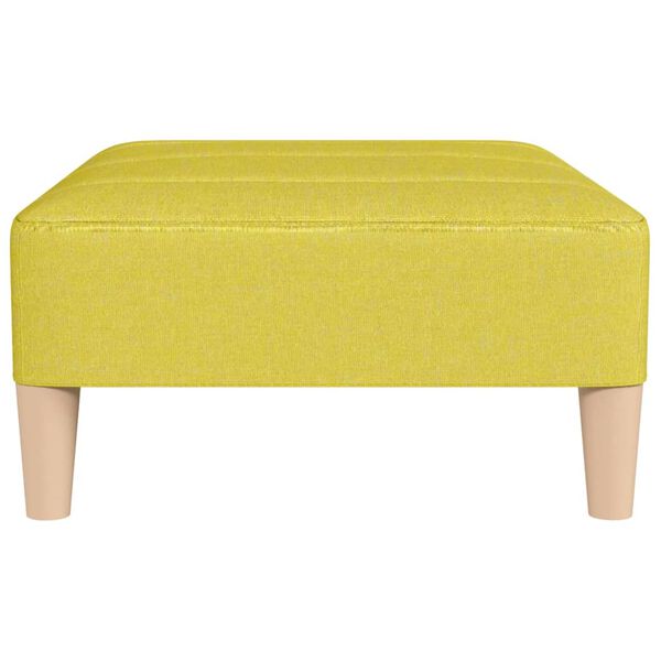 vidaXL Табуретка, зелена, 78x56x32 см, текстил