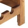 vidaXL Шкаф за вино, 40x30x80 см, акациево дърво масив