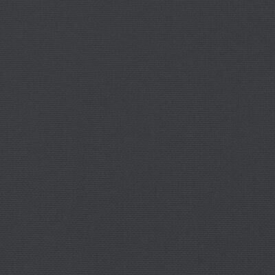 vidaXL Палетна възглавница, черна, 120x80x12 см, текстил
