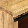 vidaXL ТВ шкаф, 90x35x40 см, мангово дърво масив
