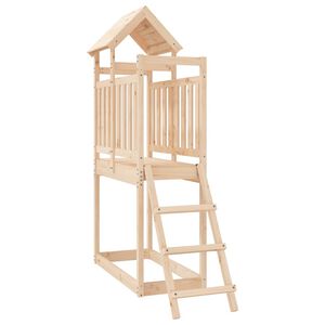 vidaXL Комбинирано детско съоръжение за игра 53x110x214 см бор масив