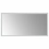 vidaXL LED огледало за баня Прозрачен 60 x 30 cm закалено стъкло