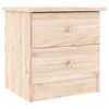 vidaXL Нощно шкафче ALTA 41x35x41 см бор масив