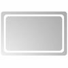 vidaXL LED огледало за баня, 90x60 см