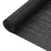 vidaXL Засенчваща мрежа черна 1,2x10 м HDPE 75 г/м&sup2;