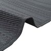 vidaXL Външен килим ARAKIL Сив 300 x 400 cm ПП