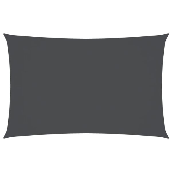 vidaXL Платно-сенник, Оксфорд текстил, правоъгълно, 3,5x5 м, антрацит
