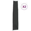 vidaXL Калъф за градински чадър 2 бр 170x28/32 см 420D Оксфорд плат