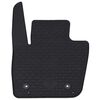 vidaXL Автомобилен килим 4 pcs Черно подходящ за Ford MONDEO 2014-