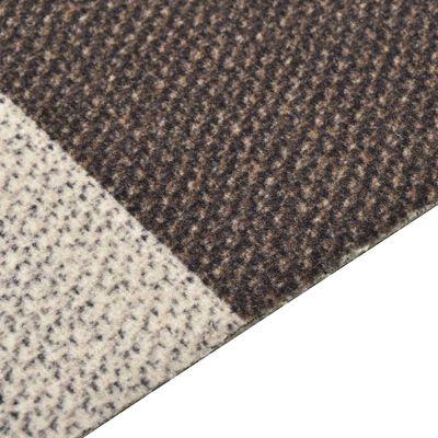 vidaXL Кухненско килимче, перимо, звезди, 60x180 см
