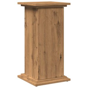 vidaXL Стойка за витрини със съхранение 31x30x60 см инженерно дърво
