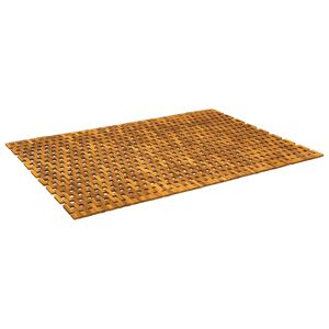 vidaXL Постелки за баня Натурално 105 x 160 см Солидно акациево дърво
