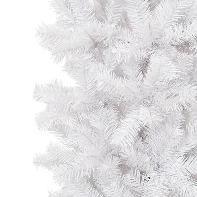 vidaXL Коледна елха арка, бяла, 240 см