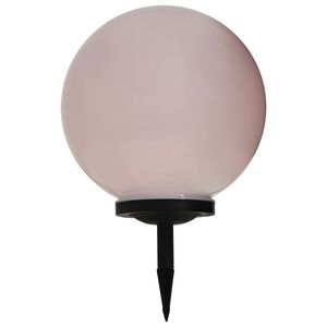 vidaXL Градинска соларна лампа, LED, сферична, 40 см, RGB
