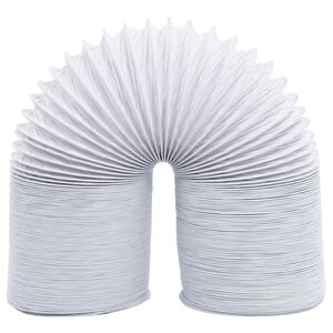 vidaXL Шлаух за въздуховод, PVC, 6 м, 10 см
