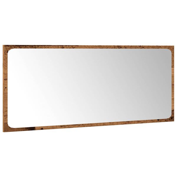 vidaXL Комплект мебели за баня от 5 части старо дърво инженерно дърво