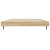 vidaXL Рамка за легло без матрак сонома дъб 100x200 см инженерно дърво