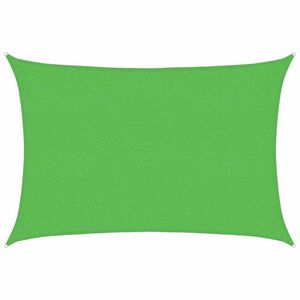 vidaXL Платно-сенник, 160 г/м&sup2;, светлозелено, 2x2,5 м, HDPE