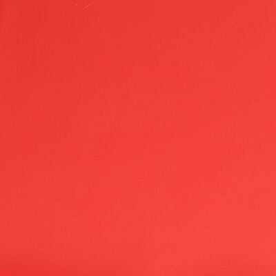vidaXL Табуретка, червена, 60x60x36 см, изкуствена кожа