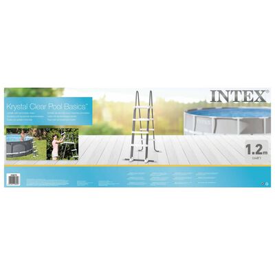 Intex Обезопасителна стълба за басейн с 4 стъпала 122 см