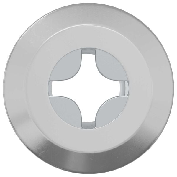 vidaXL Гайка с заключване 12 pcs Никел М6 x 15 мм Стомана