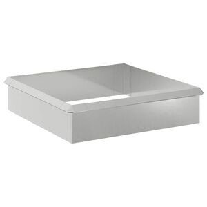 vidaXL Огради за охлюви 8 бр. 100 x 3,5 x 25 см Галванизирана стомана