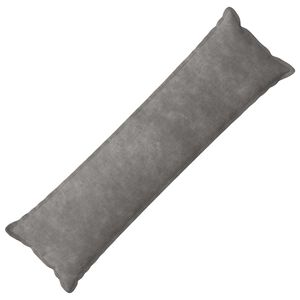 vidaXL Възглавница HOUTEN Светлосиво 40 x 145 см Микрофибърна фланела