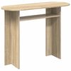 vidaXL Конзолна маса Дъб сонома 100 x 39,5 x 75 см Инженерна дървесина