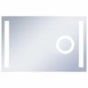 vidaXL Стенно LED огледало за баня с тъч сензор 100x60 см
