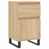 vidaXL Бюфет дъб сонома 40x35x70 см инженерно дърво