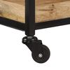 vidaXL Кухненска количка 60x40x80 см масивно грубо мангово дърво