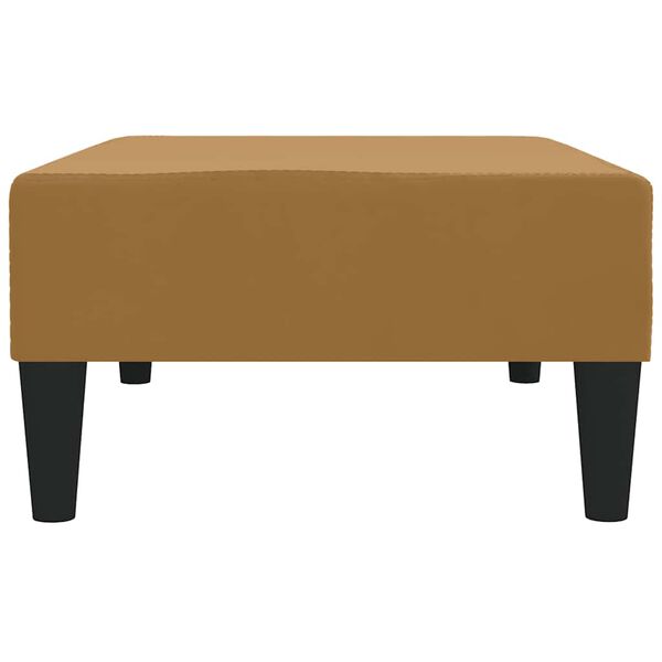 vidaXL Табуретка, кафява, 78x56x32 см, кадифе