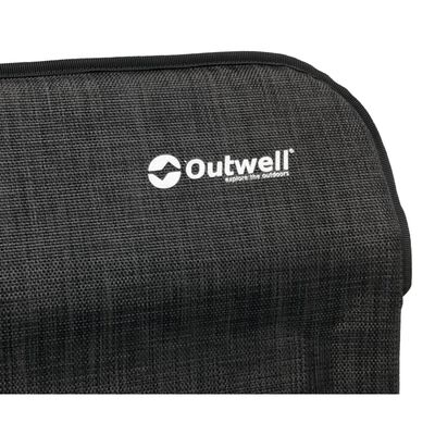Outwell Сгъваем стол "Ontario" черно и сиво