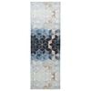 vidaXL Каса за килим LESAKA Сребристо 100 x 150 cm Диамантен велур