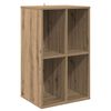 vidaXL Шкаф за грамофонни плочи Дъб артизан 44,5 x 36,5 x 74,5 см