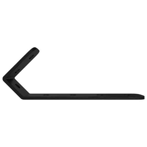 vidaXL Куки 2 pcs Черно M5 x 110 мм Желязо