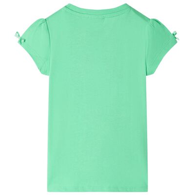 Детска тениска, светлозелена, 92