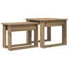 vidaXL Комплект кафе маса 2 бр. Дъб 50 x 52 x 42 см