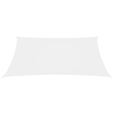 vidaXL Платно-сенник, Оксфорд текстил, правоъгълно, 2,5x4,5 м, бяло