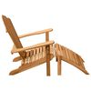 vidaXL Стол Adirondack 2 pcs Кафяво 137 x 77 x 95 см