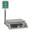 vidaXL Електронна везна с LCD дисплей, 30 кг