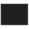 vidaXL Външна ролетна щора с блокировка на UV 90% Черно 200 x 140 cm