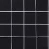 vidaXL Възглавници за столове 2 бр черно каре 40x40x7 см плат