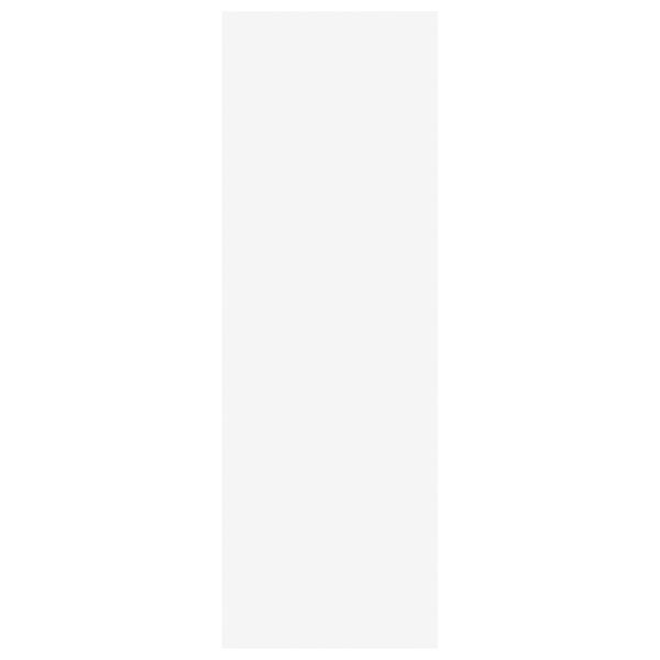 vidaXL ТВ шкаф, бяло и дъб сонома, 30,5x30x90 см, инженерно дърво