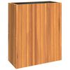 vidaXL Градинска кашпа 59x27,5x70 см масивна акация