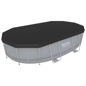 Bestway Покривало за басейн Flowclear 418x230 см