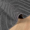vidaXL Килими за помещение HUARTE Антрацит 120 x 120 cm Полиестер